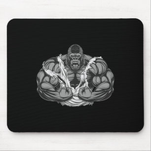 Spier Gorilla Fitness Workout Gym voor Liefdeslich Muismat