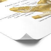 Spier: ligamenten van de schouderanatomiegrafiek poster (Hoek)