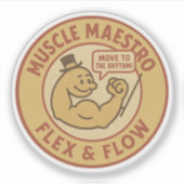 Spier Maestro Flex & Flow Sticker (Voorkant)