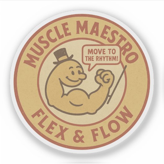 Spier Maestro Flex & Flow Sticker (Voorkant)