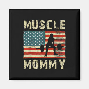 Spier Mama Vrouwen Bodybuilding Bodybuilder Weeg Magneet
