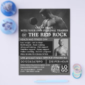 Spier Man, Persoonlijke trainer, Gym Adverteren Flyer (Enkel)