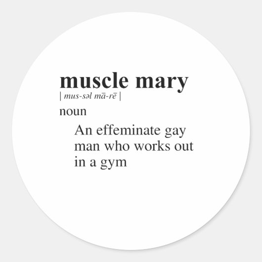 SPIER-MARY RONDE STICKER (Voorkant)