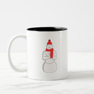 Spier Snowman Tweekleurige Koffiemok