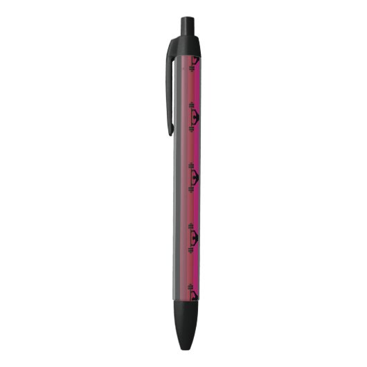 SPIER TROTS VLAG ZWARTE INKT PEN (Top (Verticaal))