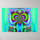 Spier voor het malen van kippen 3 poster (Voorkant)