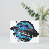 Spierauto Briefkaart (Staand voorkant)