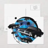 Spierauto Briefkaart (Voorkant / Achterkant)