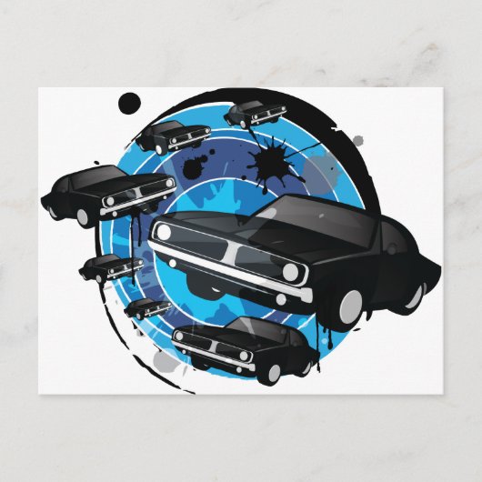 Spierauto Briefkaart (Voorkant)