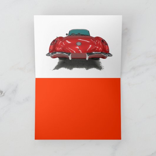 Spierauto Feestdagen Kaart (Binnen)