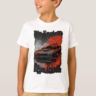Spierauto Grote motoren Grotere attitude T-shirt