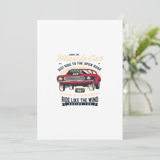 Spierauto Kaart (Staand voorkant)