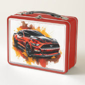 Spierauto lunchbox (Voorkant)