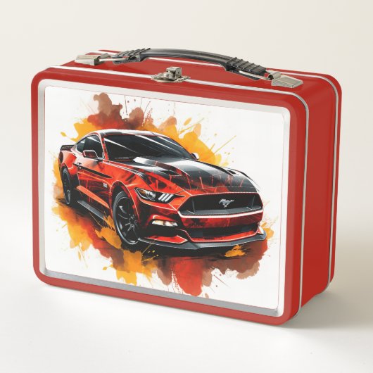 Spierauto lunchbox (Voorkant)