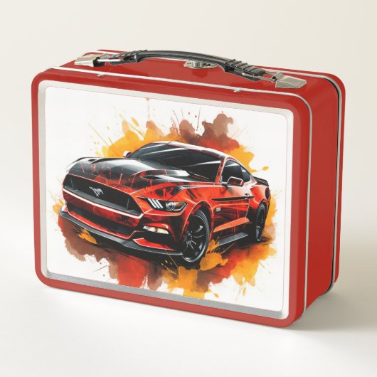 Spierauto lunchbox (Achterkant)