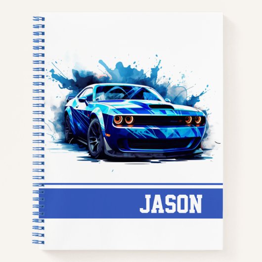 Spierauto Notitieboek (Voorkant)