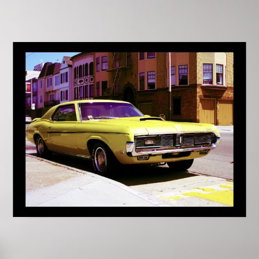 Spierauto, San Francisco Poster (Voorkant)