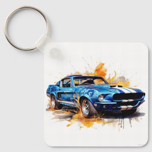 Spierauto Sleutelhanger (Voorkant)