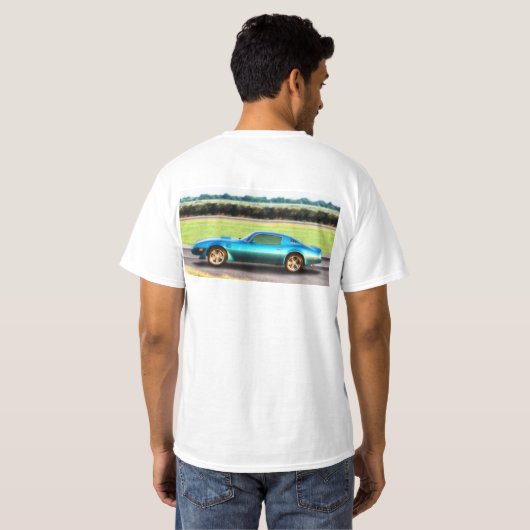 Spierauto T-shirt (Achterkant volledig)