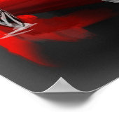 Spierautomaat Pictogram Poster (Hoek)