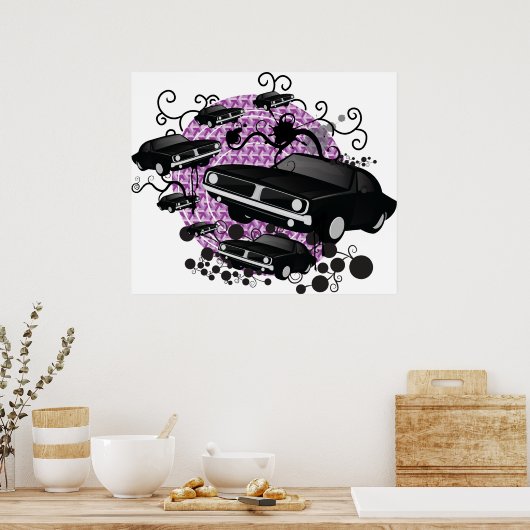 Spierauto's Poster (Keuken)