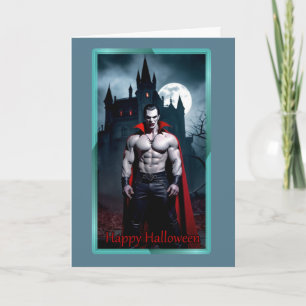 Spierballen Dracula Halloweenkaart Kaart
