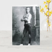 Spierbundel 1898 van het circus kaart (Gele Bloem)