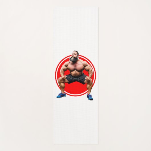Spierbundel Baard Yogamat (Voorkant)