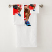 Spierbundel met baard bad handdoek (Insitu)