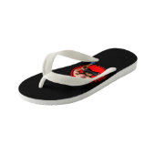 Spierbundel met baard kinder teenslippers (Schuin)