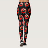Spierbundel met baard leggings (Achterkant)