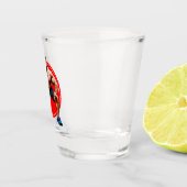 Spierbundel met baard shot glas (Rechts)