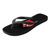 Spierbundel met baard teenslippers (Schuin)
