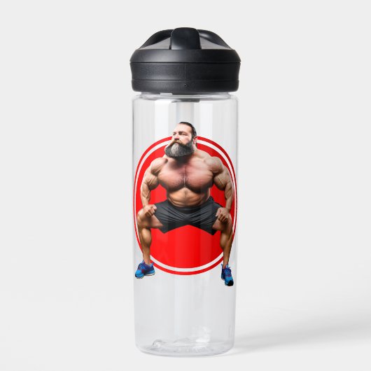 Spierbundel met baard waterfles (Voorkant)
