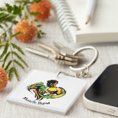 Spierburst Sleutelhanger (Voorkant Rechts)