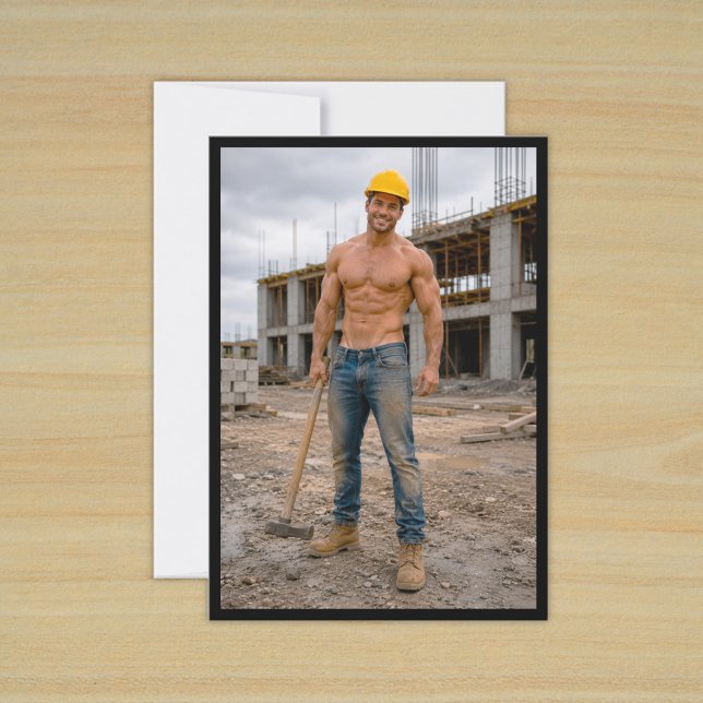 Spierconstructie Bouwvakker nr. 2, Kaartserie (Creator heeft geüpload)