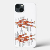 Spierdiagram medgiften101 Case-Mate iPhone case (Achterkant)