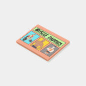 Spierdraden strips post-it® notes (Schuin)