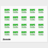 Spierdystrofie HOPE 1 Ronde Sticker (Vel)