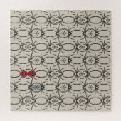 Spieren - Bone White en Bat Black Legpuzzel (Horizontaal)