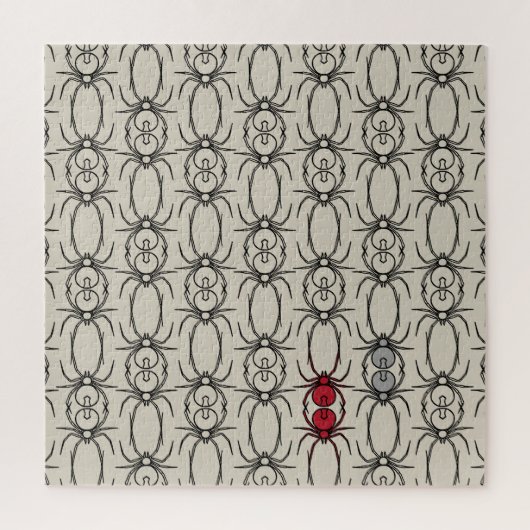 Spieren - Bone White en Bat Black Legpuzzel (Verticaal)
