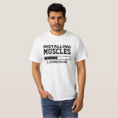 Spieren Grappige Geek T-shirt (Voorkant volledig)