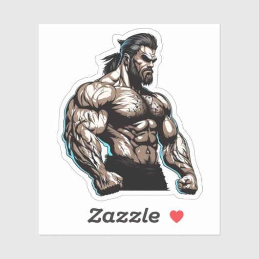 Spieren Gym/kruissteek Sticker (Vel)