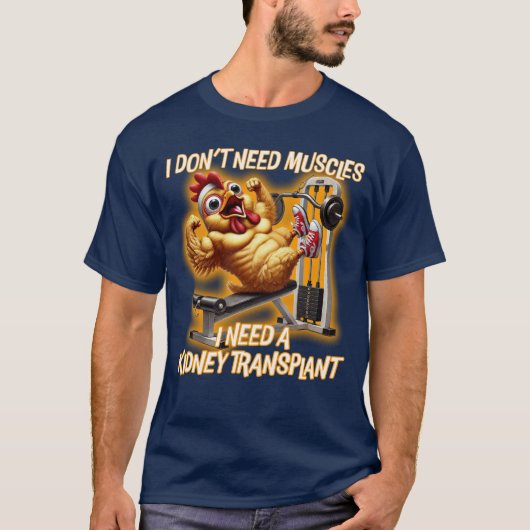 Spieren of Nier? T-shirt (Voorkant)