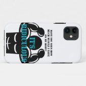 spieren zo sterk als belachelijk grappig Case-Mate iPhone case (Achterkant (horizontaal))