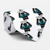 spieren zo sterk als belachelijk grappig stropdas (Opgerold)