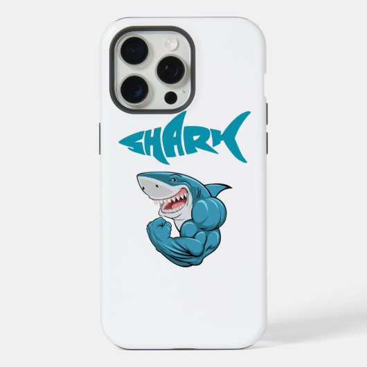 spierhaai iPhone hoesje (Achterkant)