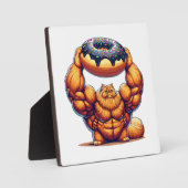 Spierkat die Donut optilt Fotoplaat (Voorkant)