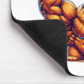 Spierkat die Donut optilt Muismat (Hoek)