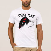 Spierkop Gym Ratten T-shirt (Voorkant)